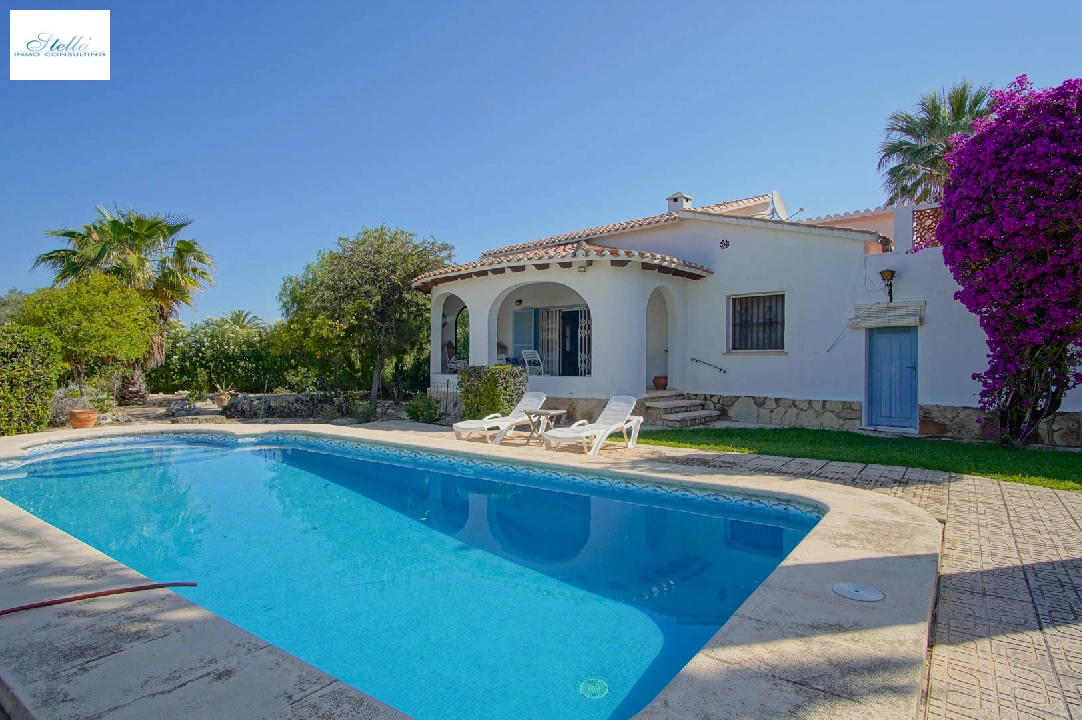 Villa in Denia(Santa Paula) zu verkaufen, Wohnfläche 150 m², Klimaanlage, Grundstück 1505 m², 4 Schlafzimmer, 2 Badezimmer, ref.: BP-8178DEN-15