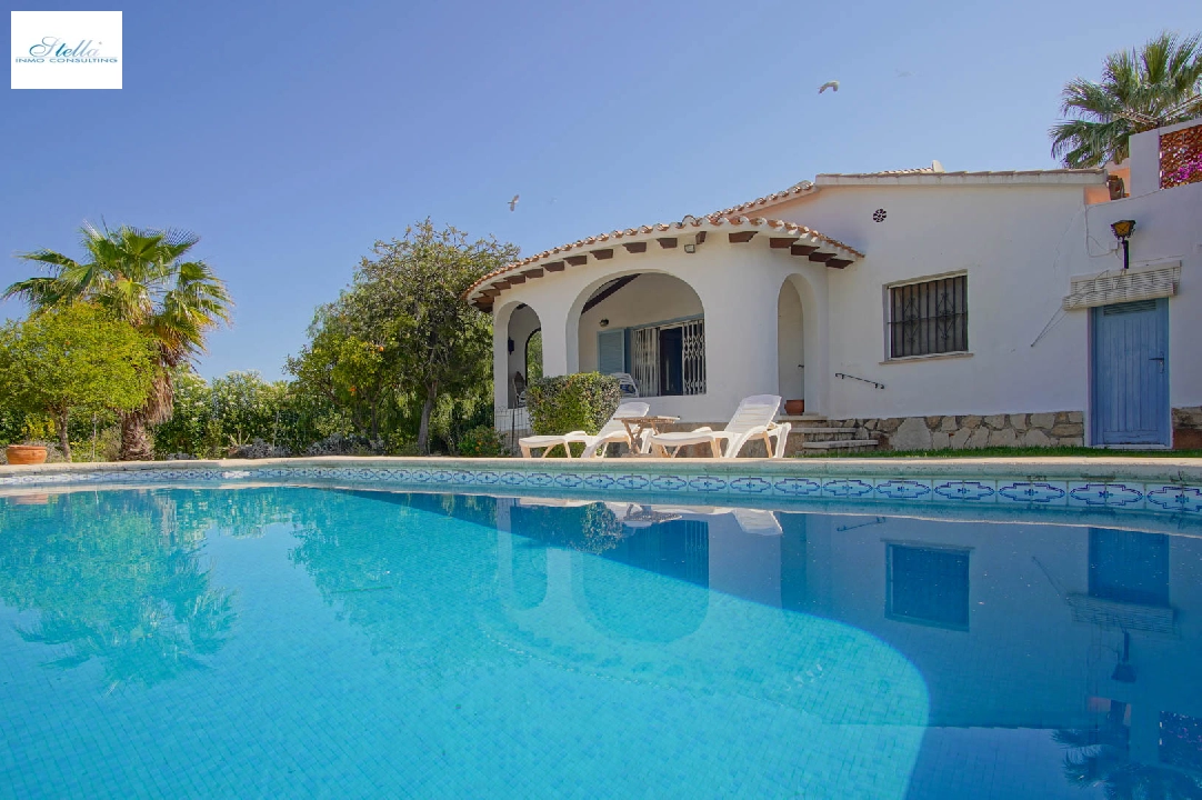 Villa in Denia(Santa Paula) zu verkaufen, Wohnfläche 150 m², Klimaanlage, Grundstück 1505 m², 4 Schlafzimmer, 2 Badezimmer, ref.: BP-8178DEN-16