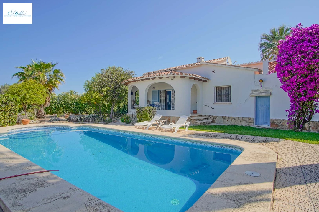 Villa in Denia(Santa Paula) zu verkaufen, Wohnfläche 150 m², Klimaanlage, Grundstück 1505 m², 4 Schlafzimmer, 2 Badezimmer, ref.: BP-8178DEN-19