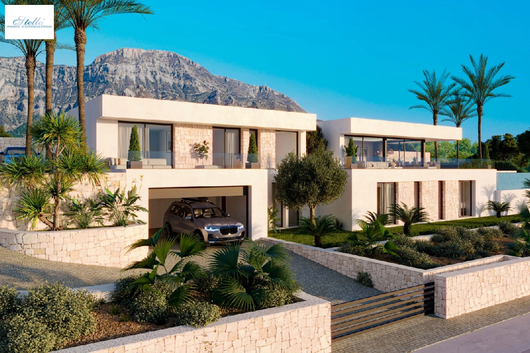 Villa in Denia(San Juan) zu verkaufen, Wohnfläche 322 m², Baujahr 2026, + Zentralheizung, Klimaanlage, Grundstück 1600 m², 4 Schlafzimmer, 4 Badezimmer, Pool, ref.: AS-0524-1