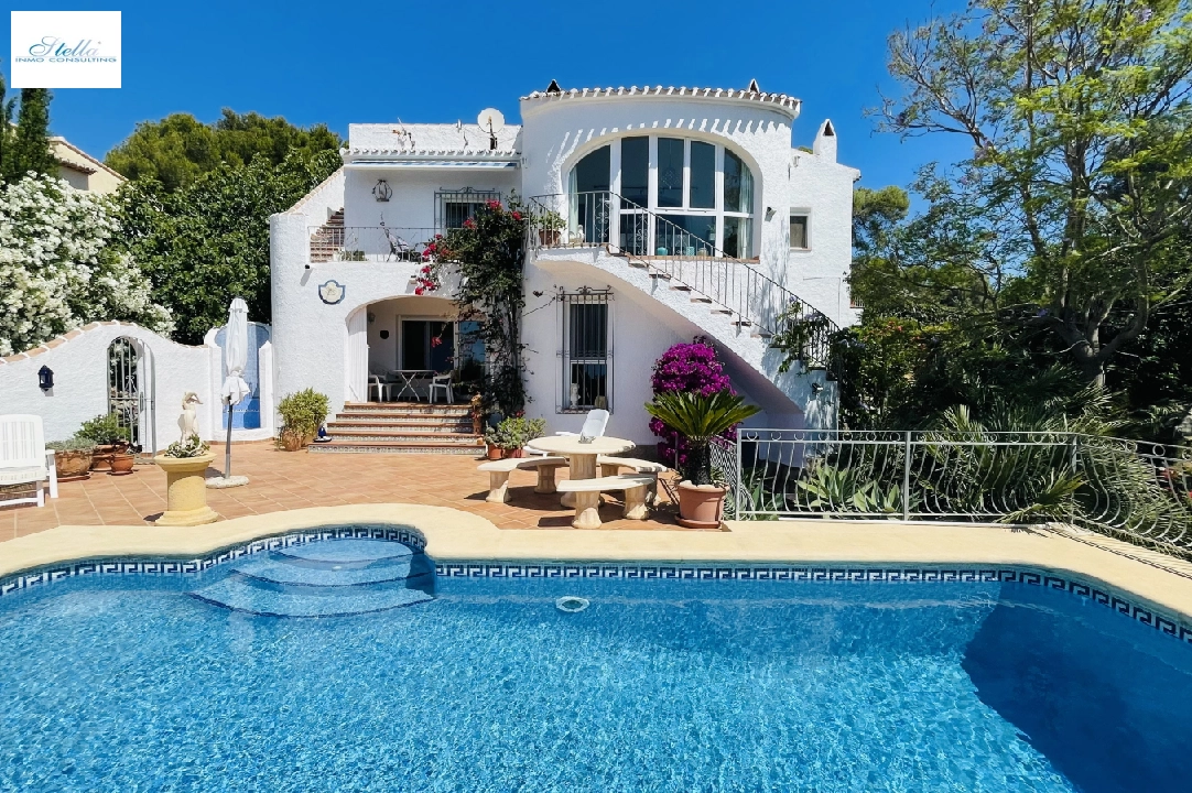 Villa in Javea(Costa Nova ) zu verkaufen, Wohnfläche 178 m², Baujahr 1976, + Zentralheizung, Klimaanlage, Grundstück 870 m², 3 Schlafzimmer, 3 Badezimmer, Pool, ref.: JS-1124-1