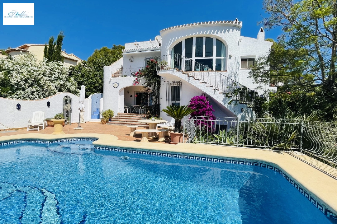 Villa in Javea(Costa Nova ) zu verkaufen, Wohnfläche 178 m², Baujahr 1976, + Zentralheizung, Klimaanlage, Grundstück 870 m², 3 Schlafzimmer, 3 Badezimmer, Pool, ref.: JS-1124-18