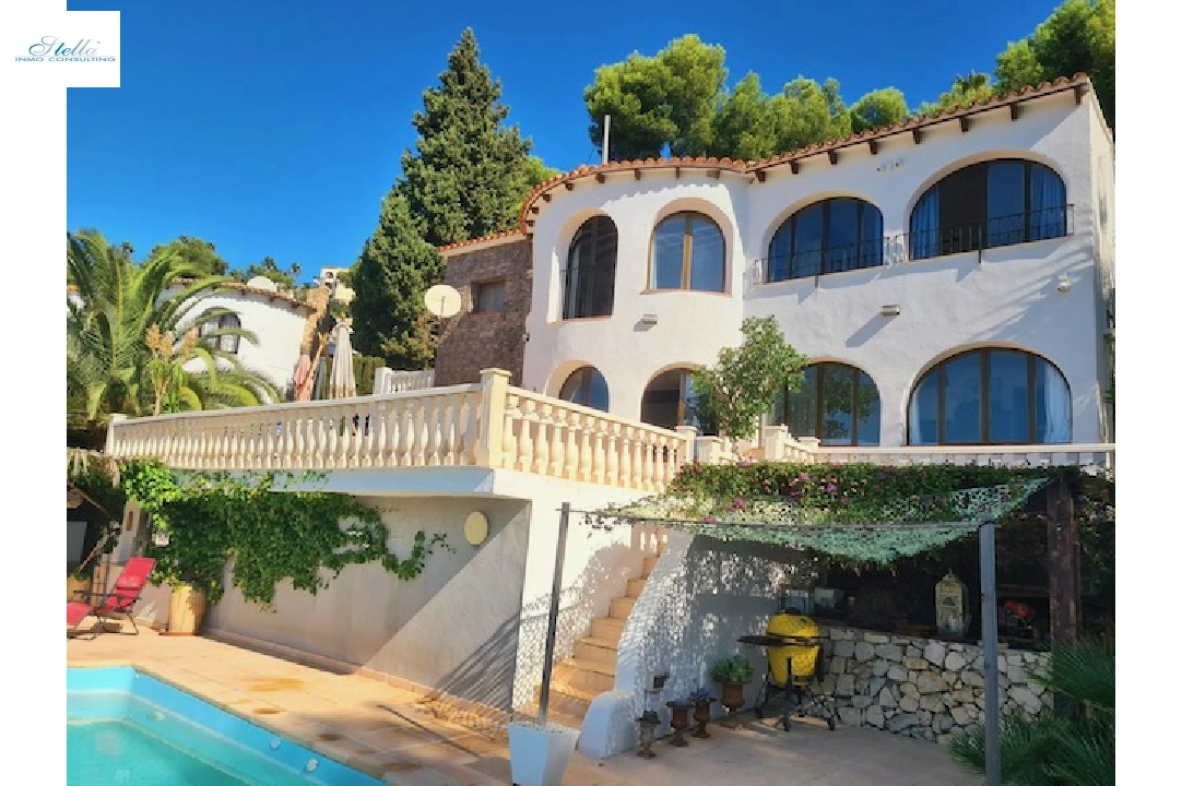 Villa in Benissa(Montemar) zu verkaufen, Wohnfläche 165 m², Klimaanlage, Grundstück 980 m², 3 Schlafzimmer, 3 Badezimmer, Pool, ref.: CA-H-1776-AMB-30