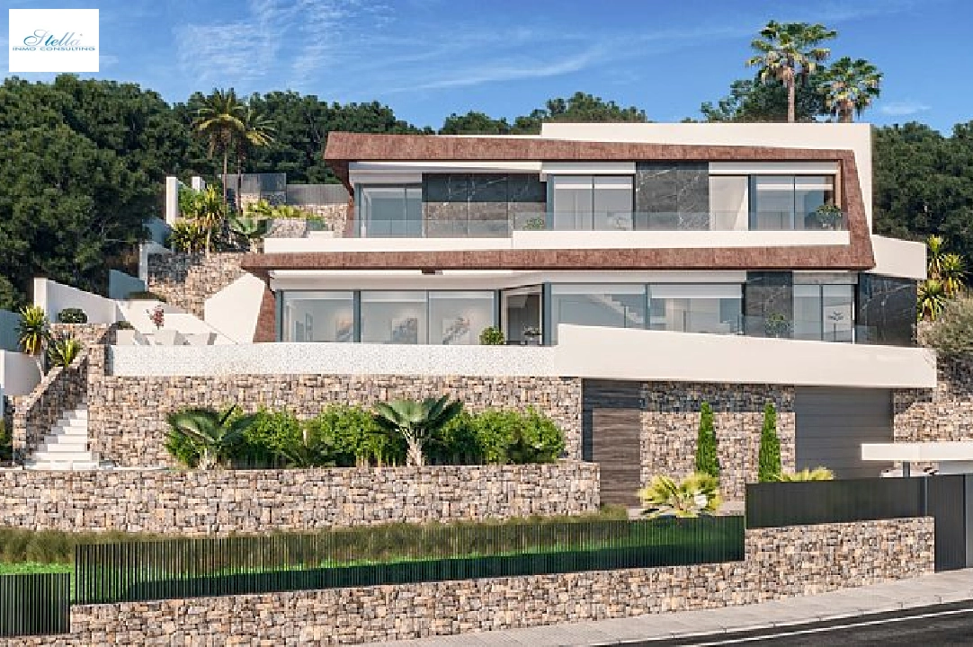 Villa in Calpe(Maryvilla) zu verkaufen, Wohnfläche 349 m², Klimaanlage, Grundstück 630 m², 4 Schlafzimmer, 5 Badezimmer, Pool, ref.: CA-H-1777-AMB-9