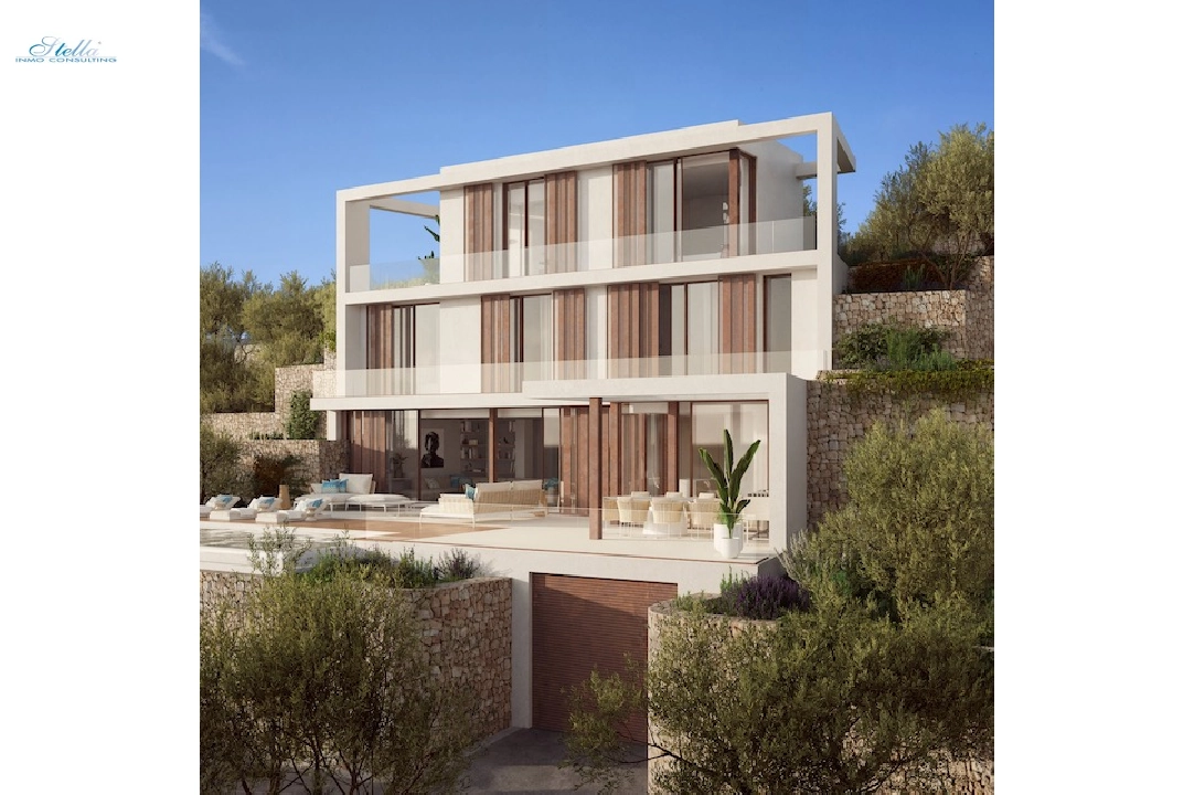 Villa in Benissa(San Jaime) zu verkaufen, Wohnfläche 831 m², Klimaanlage, Grundstück 770 m², 4 Schlafzimmer, 4 Badezimmer, Pool, ref.: CA-H-1775-AMB-11