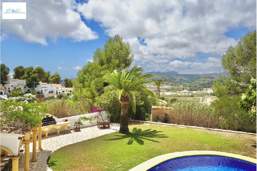 Villa in Moraira(Moraira Alcasar) zu verkaufen, Wohnfläche 267 m², Klimaanlage, Grundstück 972 m², 5 Schlafzimmer, 3 Badezimmer, Pool, ref.: CA-H-1781-AMBI-2