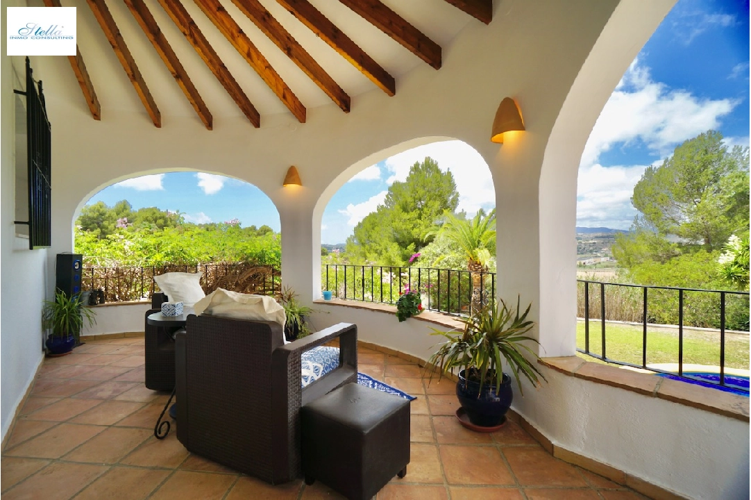 Villa in Moraira(Moraira Alcasar) zu verkaufen, Wohnfläche 267 m², Klimaanlage, Grundstück 972 m², 5 Schlafzimmer, 3 Badezimmer, Pool, ref.: CA-H-1781-AMBI-25