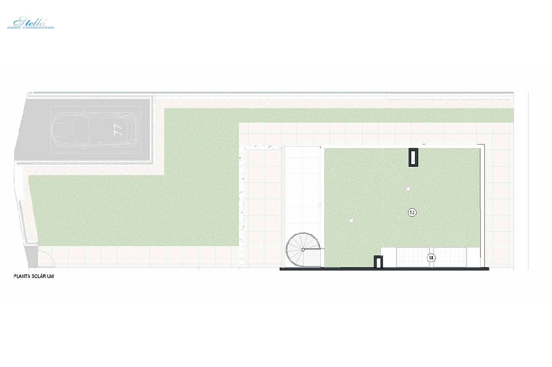 Doppelhaushälfte in Finestrat zu verkaufen, Wohnfläche 210 m², Zustand Erstbezug, Klimaanlage, 4 Schlafzimmer, 2 Badezimmer, ref.: HA-FIN-380-D02-17