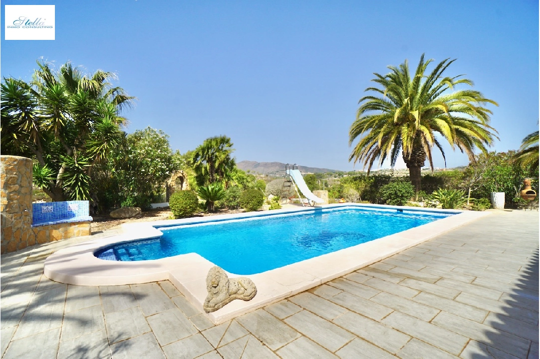 Finca in Benissa(Partida Llenes) zu verkaufen, Wohnfläche 326 m², Klimaanlage, Grundstück 18203 m², 3 Schlafzimmer, 3 Badezimmer, Pool, ref.: CA-F-1784-AMBI-3