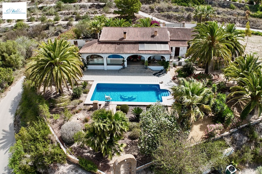 Finca in Benissa(Partida Llenes) zu verkaufen, Wohnfläche 326 m², Klimaanlage, Grundstück 18203 m², 3 Schlafzimmer, 3 Badezimmer, Pool, ref.: CA-F-1784-AMBI-42