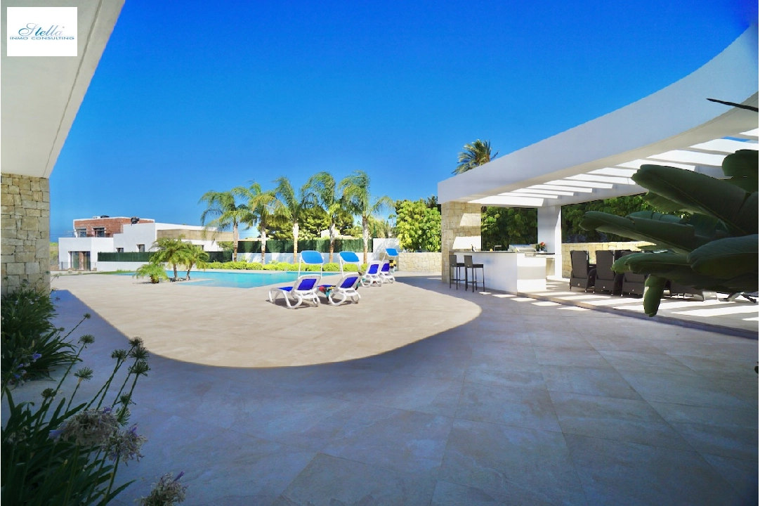 Villa in Javea(Pinosol) zu verkaufen, Wohnfläche 260 m², Zustand Erstbezug, + Fussbodenheizung, Klimaanlage, Grundstück 1866 m², 4 Schlafzimmer, 3 Badezimmer, Pool, ref.: CA-H-1790-AMBE-34