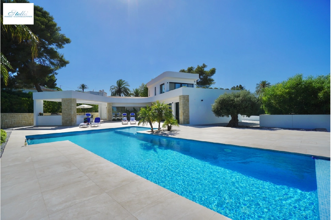 Villa in Javea(Pinosol) zu verkaufen, Wohnfläche 260 m², Zustand Erstbezug, + Fussbodenheizung, Klimaanlage, Grundstück 1866 m², 4 Schlafzimmer, 3 Badezimmer, Pool, ref.: CA-H-1790-AMBE-41