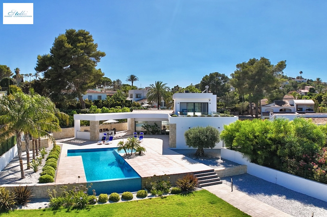 Villa in Javea(Pinosol) zu verkaufen, Wohnfläche 260 m², Zustand Erstbezug, + Fussbodenheizung, Klimaanlage, Grundstück 1866 m², 4 Schlafzimmer, 3 Badezimmer, Pool, ref.: CA-H-1790-AMBE-42