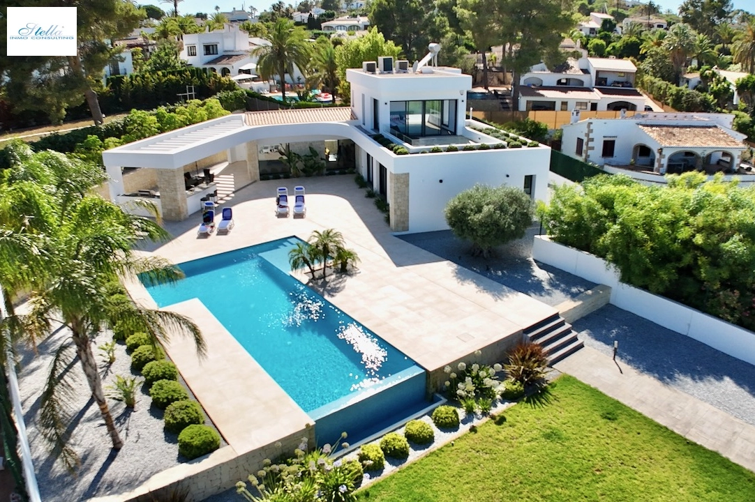 Villa in Javea(Pinosol) zu verkaufen, Wohnfläche 260 m², Zustand Erstbezug, + Fussbodenheizung, Klimaanlage, Grundstück 1866 m², 4 Schlafzimmer, 3 Badezimmer, Pool, ref.: CA-H-1790-AMBE-43