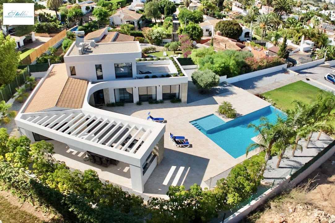 Villa in Javea(Pinosol) zu verkaufen, Wohnfläche 260 m², Zustand Erstbezug, + Fussbodenheizung, Klimaanlage, Grundstück 1866 m², 4 Schlafzimmer, 3 Badezimmer, Pool, ref.: CA-H-1790-AMBE-46