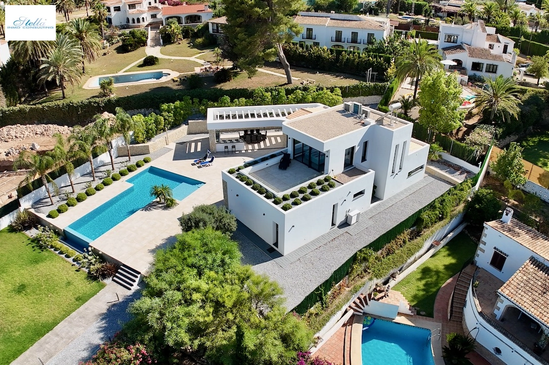 Villa in Javea(Pinosol) zu verkaufen, Wohnfläche 260 m², Zustand Erstbezug, + Fussbodenheizung, Klimaanlage, Grundstück 1866 m², 4 Schlafzimmer, 3 Badezimmer, Pool, ref.: CA-H-1790-AMBE-48