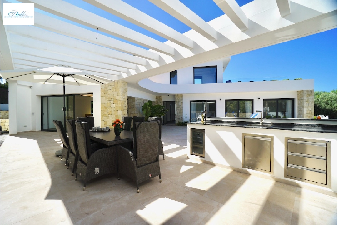 Villa in Javea(Pinosol) zu verkaufen, Wohnfläche 260 m², Zustand Erstbezug, + Fussbodenheizung, Klimaanlage, Grundstück 1866 m², 4 Schlafzimmer, 3 Badezimmer, Pool, ref.: CA-H-1790-AMBE-6