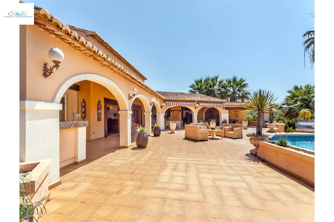 Finca in Benissa(Benissa Centre) zu verkaufen, Wohnfläche 495 m², Grundstück 8800 m², 4 Schlafzimmer, 4 Badezimmer, Pool, ref.: CA-F-1791-AMB-28