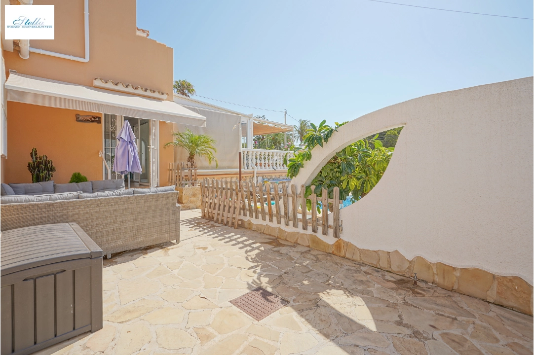 Villa in Calpe(Partida Calalga) zu verkaufen, Wohnfläche 144 m², Klimaanlage, Grundstück 555 m², 3 Schlafzimmer, 3 Badezimmer, Pool, ref.: BP-4418CAL-33