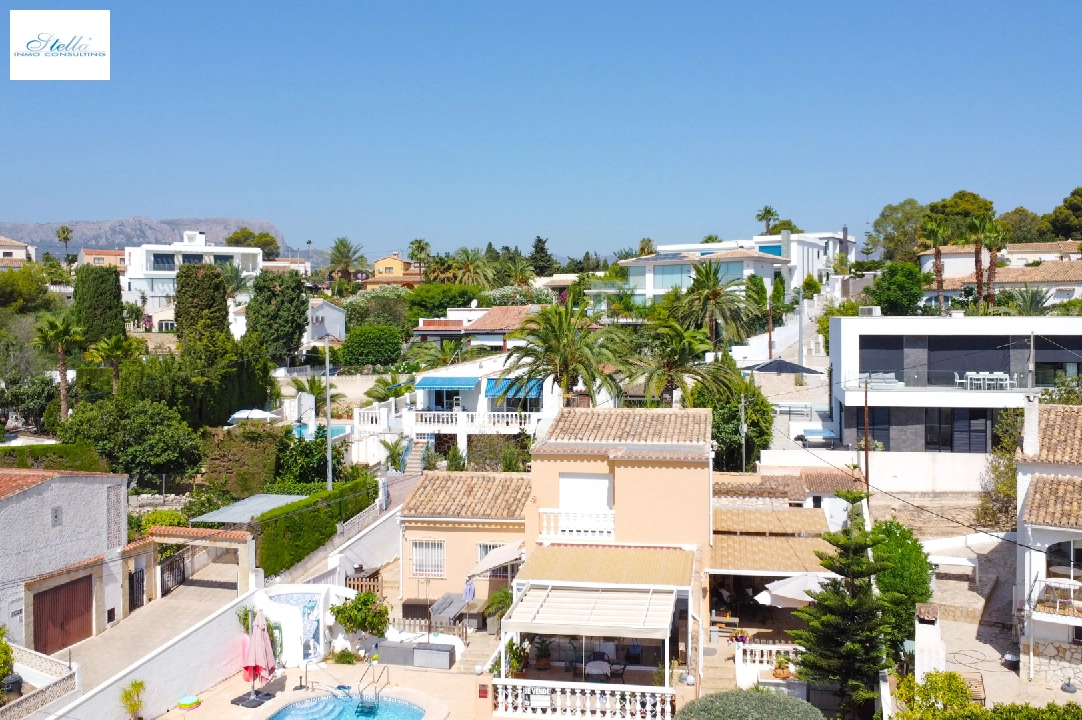 Villa in Calpe(Partida Calalga) zu verkaufen, Wohnfläche 144 m², Klimaanlage, Grundstück 555 m², 3 Schlafzimmer, 3 Badezimmer, Pool, ref.: BP-4418CAL-6