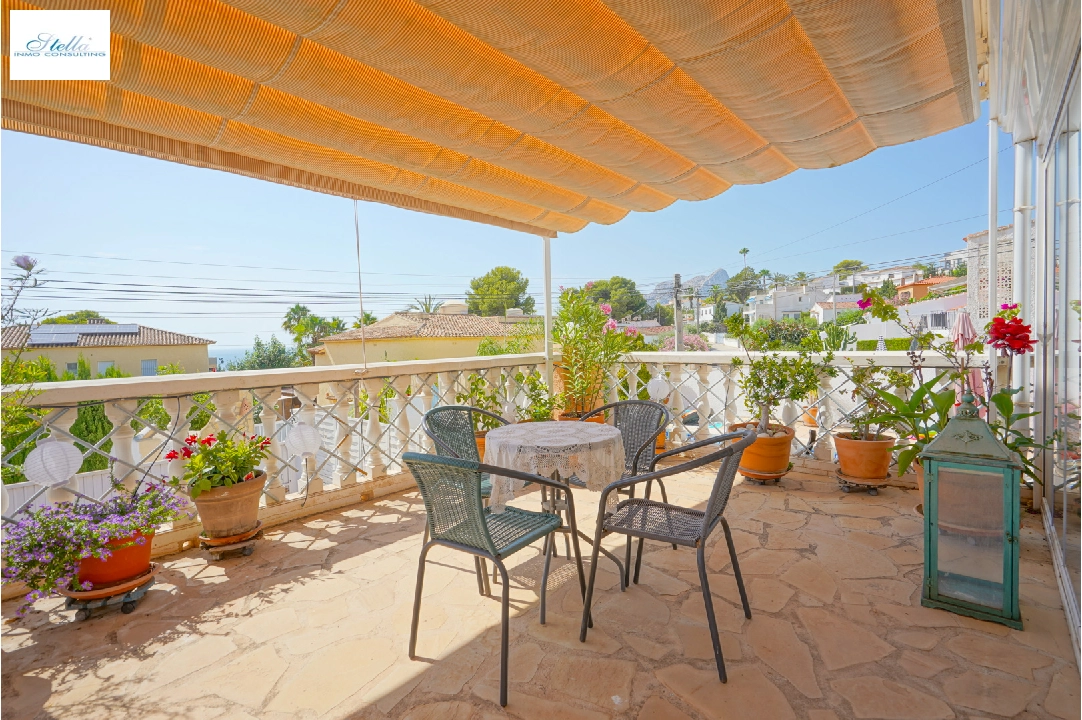 Villa in Calpe(Partida Calalga) zu verkaufen, Wohnfläche 144 m², Klimaanlage, Grundstück 555 m², 3 Schlafzimmer, 3 Badezimmer, Pool, ref.: BP-4418CAL-7