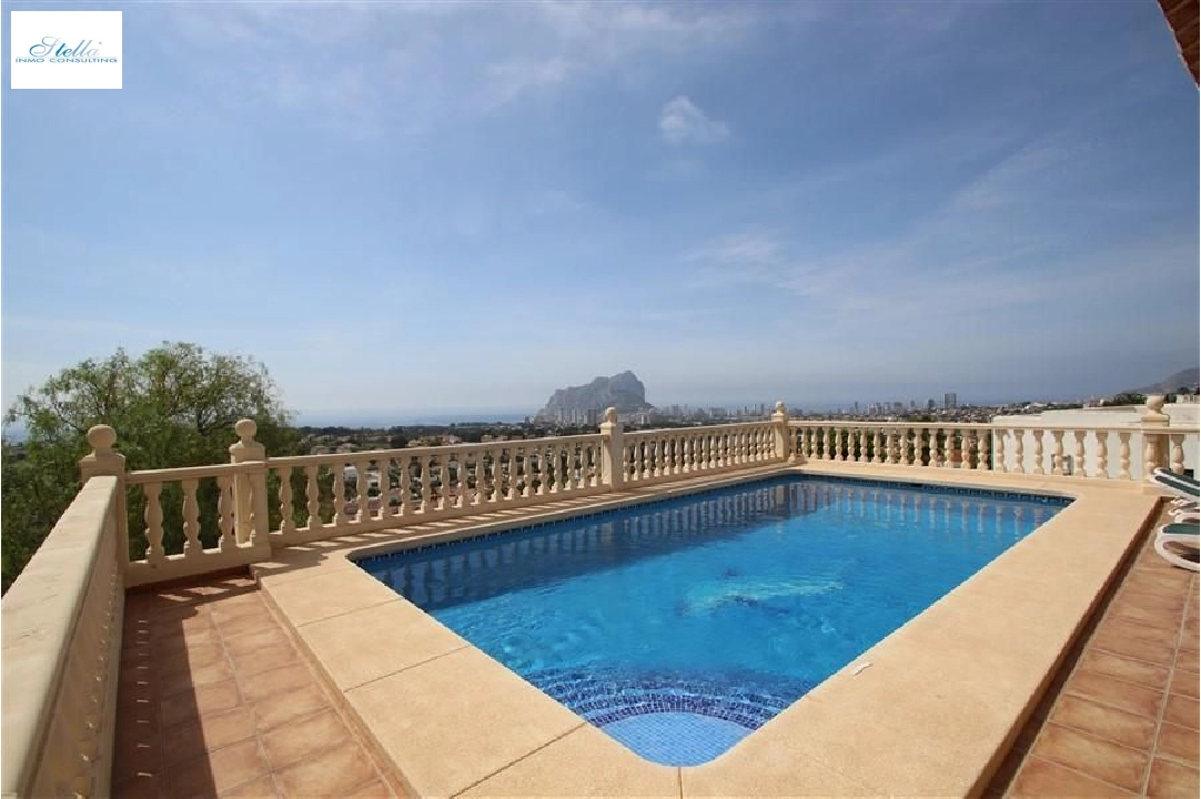 Villa in Calpe(Gran sol) zu verkaufen, Wohnfläche 250 m², Klimaanlage, Grundstück 927 m², 4 Schlafzimmer, 3 Badezimmer, Pool, ref.: COB-3261-10535-2