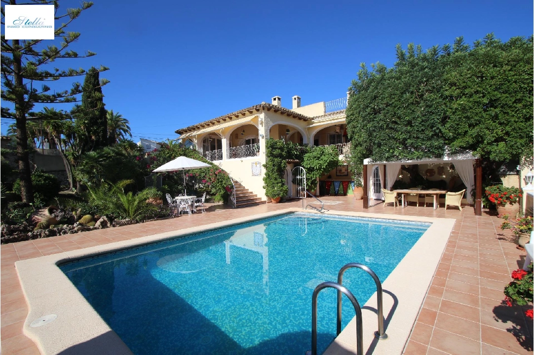 Villa in Benissa(Buena Vista) zu verkaufen, Wohnfläche 372 m², Klimaanlage, Grundstück 3082 m², 4 Schlafzimmer, 5 Badezimmer, Pool, ref.: COB-3306-10535-1