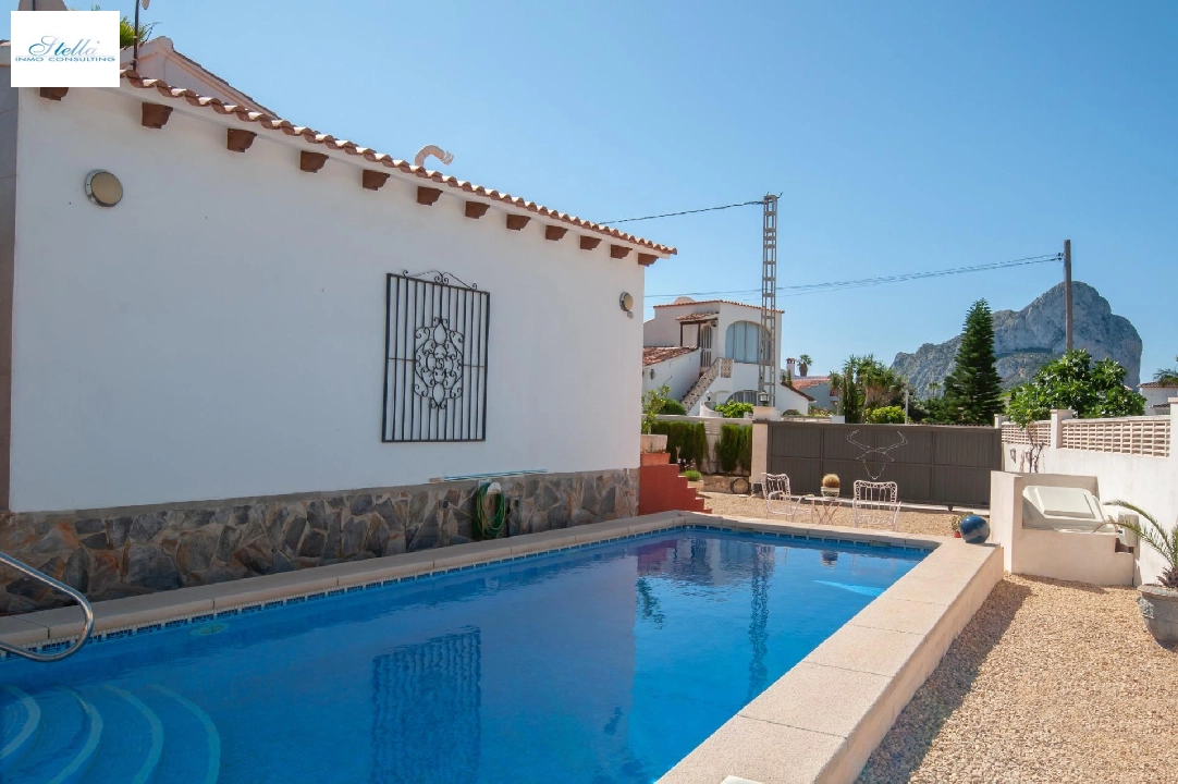 Villa in Calpe(Pla roig) zu verkaufen, Wohnfläche 145 m², Klimaanlage, Grundstück 800 m², 3 Schlafzimmer, 2 Badezimmer, Pool, ref.: COB-3377-10535-45