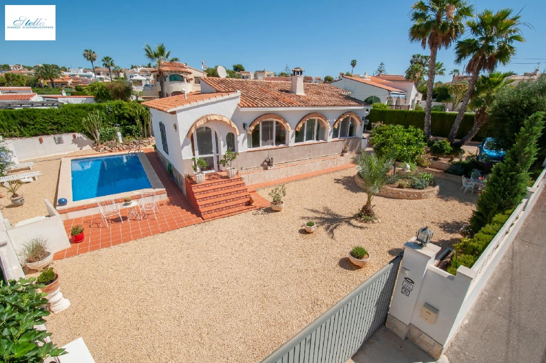 Villa in Calpe(Pla roig) zu verkaufen, Wohnfläche 145 m², Klimaanlage, Grundstück 800 m², 3 Schlafzimmer, 2 Badezimmer, Pool, ref.: COB-3377-10535-46