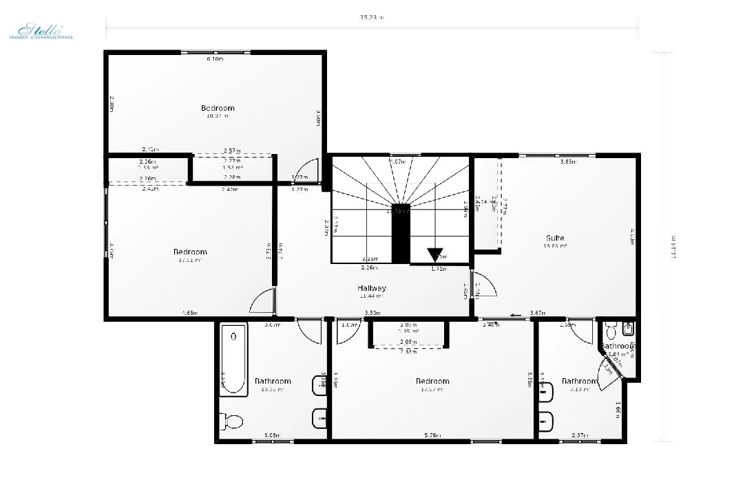 Villa in Denia(La xara) zu verkaufen, Wohnfläche 232 m², Klimaanlage, Grundstück 600 m², 3 Schlafzimmer, 3 Badezimmer, Pool, ref.: COB-3448-10535-1