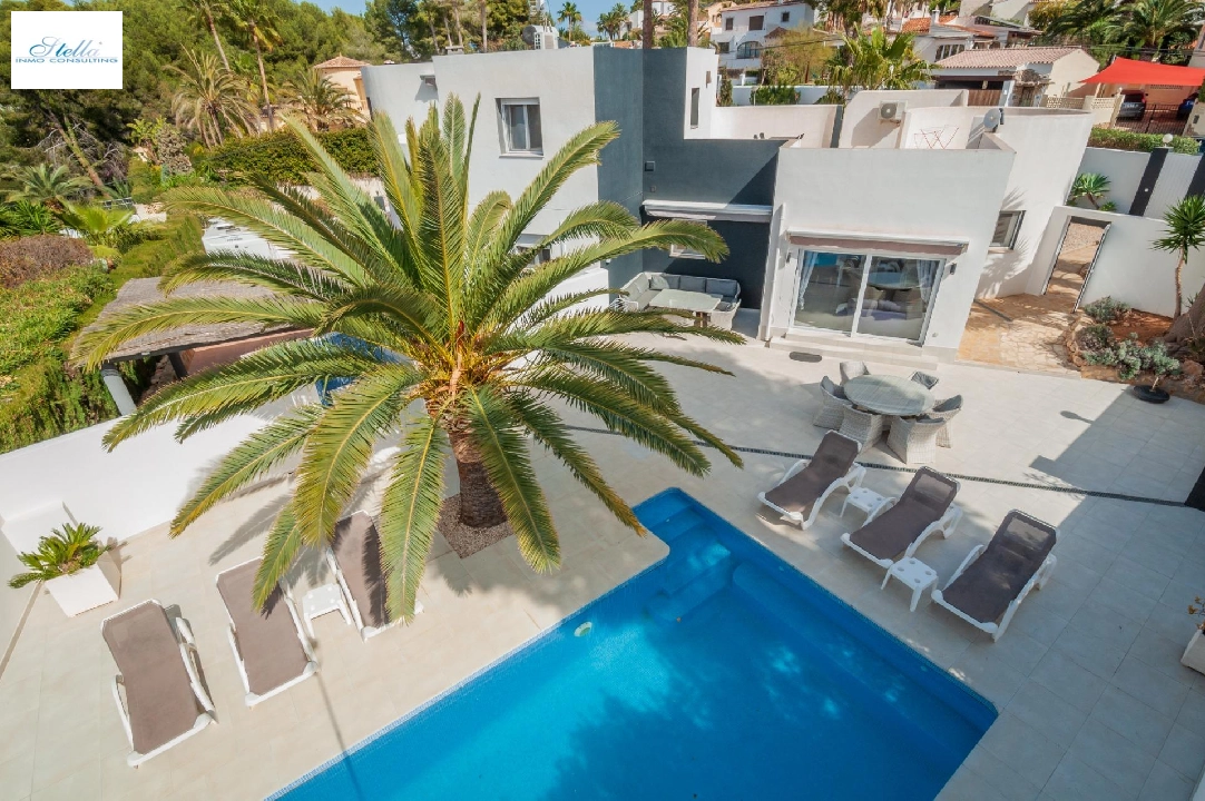 Villa in Benissa(San Jaime) zu verkaufen, Wohnfläche 240 m², Klimaanlage, 6 Schlafzimmer, 3 Badezimmer, Pool, ref.: COB-3449-10535-1