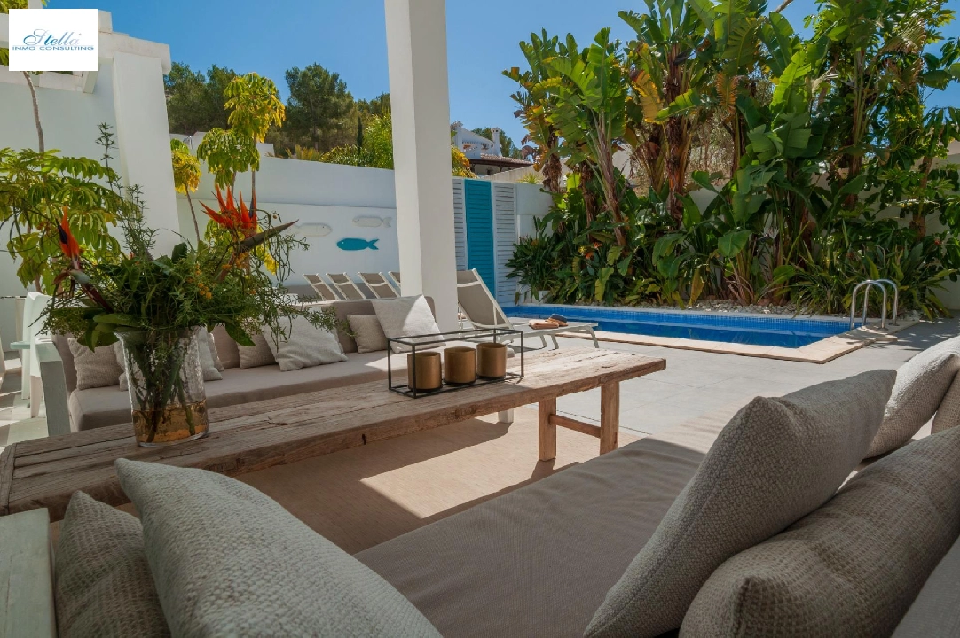 Villa in Moraira(El Portet) zu verkaufen, Wohnfläche 180 m², Klimaanlage, Grundstück 1300 m², 4 Schlafzimmer, 4 Badezimmer, Pool, ref.: COB-3455-10535-2