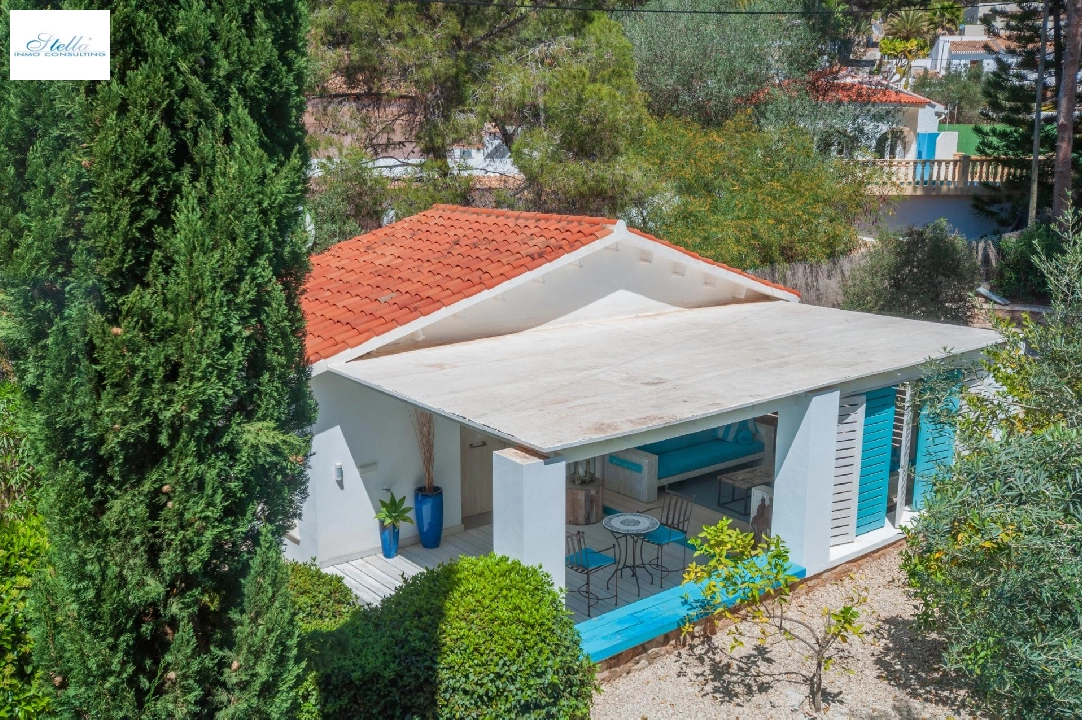 Villa in Moraira(El Portet) zu verkaufen, Wohnfläche 180 m², Klimaanlage, Grundstück 1300 m², 4 Schlafzimmer, 4 Badezimmer, Pool, ref.: COB-3455-10535-3