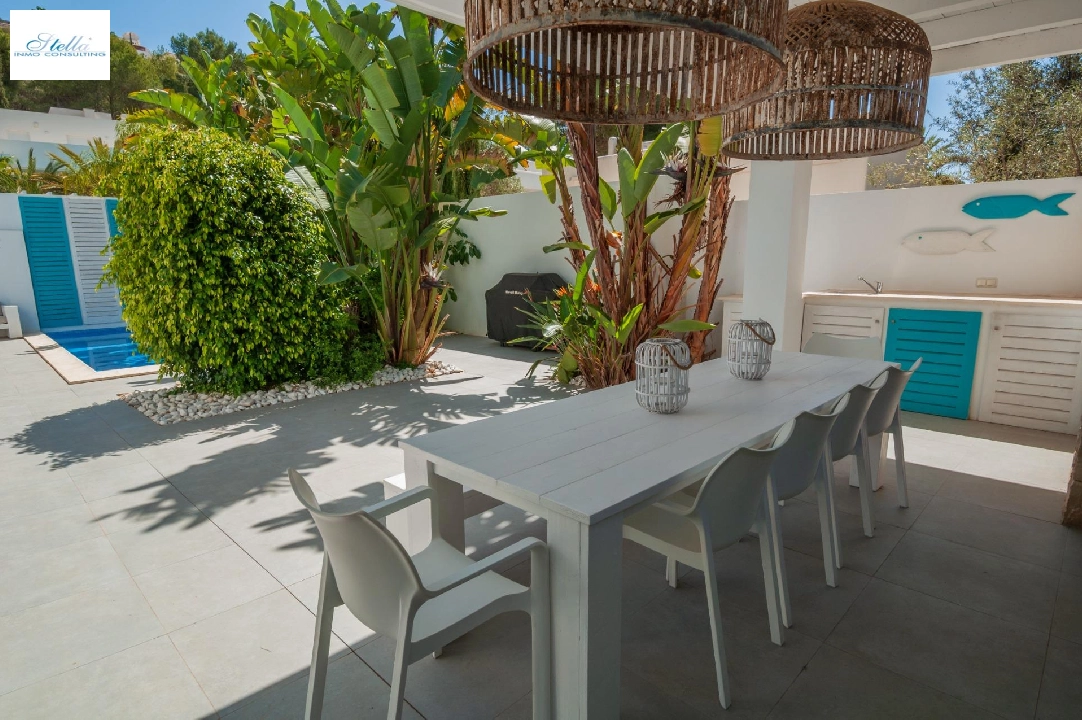 Villa in Moraira(El Portet) zu verkaufen, Wohnfläche 180 m², Klimaanlage, Grundstück 1300 m², 4 Schlafzimmer, 4 Badezimmer, Pool, ref.: COB-3455-10535-7