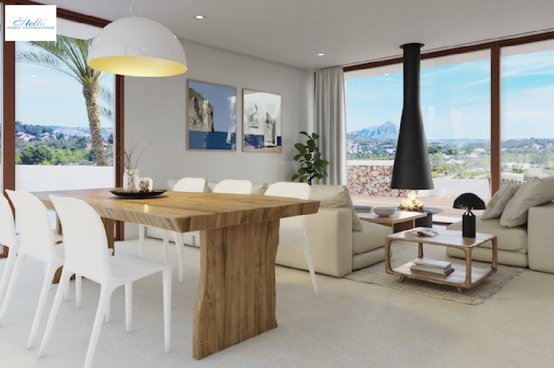 Villa in Javea(Villes del vent) zu verkaufen, Wohnfläche 170 m², Klimaanlage, Grundstück 1000 m², 3 Schlafzimmer, 2 Badezimmer, Pool, ref.: CA-H-1799-AMBI-5