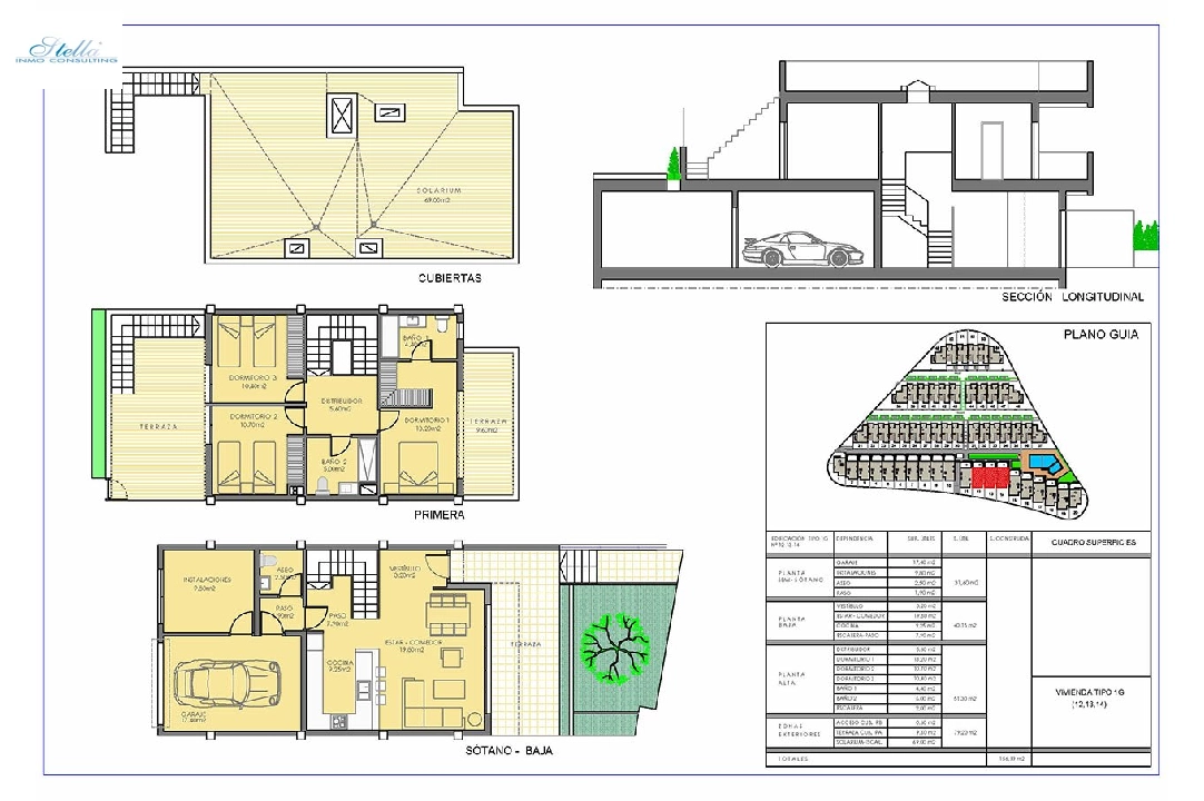 Reihenhaus in Orito zu verkaufen, Wohnfläche 218 m², Zustand Erstbezug, 3 Schlafzimmer, 2 Badezimmer, Pool, ref.: HA-OTN-110-R01-1