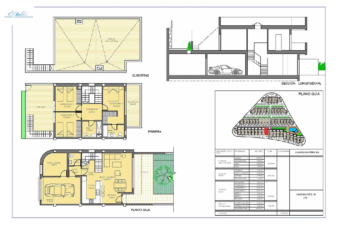 Reihenhaus in Orito zu verkaufen, Wohnfläche 218 m², Zustand Erstbezug, 3 Schlafzimmer, 2 Badezimmer, Pool, ref.: HA-OTN-110-R01-13