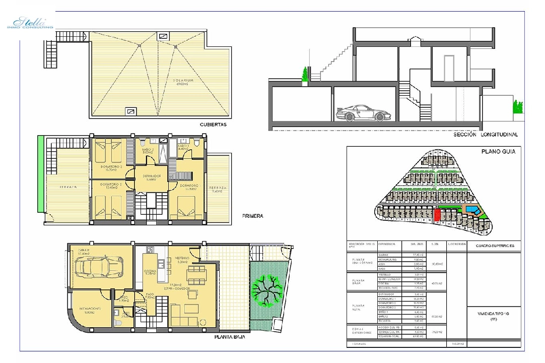 Reihenhaus in Orito zu verkaufen, Wohnfläche 218 m², Zustand Erstbezug, 3 Schlafzimmer, 2 Badezimmer, Pool, ref.: HA-OTN-110-R01-14