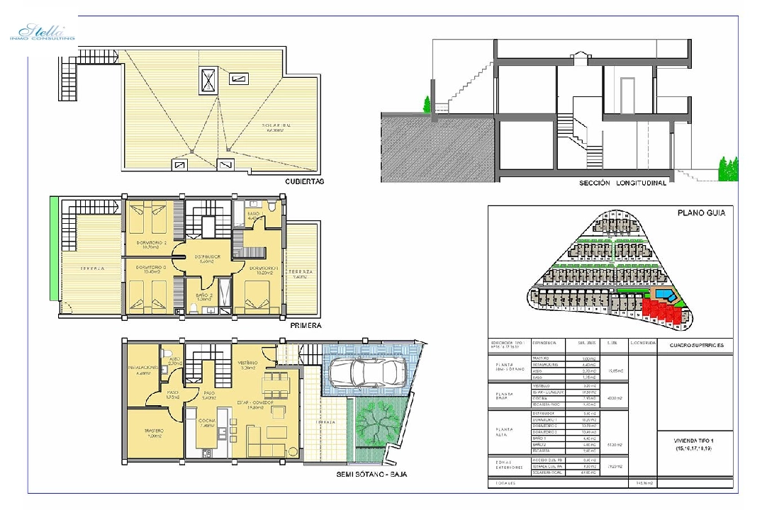 Reihenhaus in Orito zu verkaufen, Wohnfläche 182 m², Zustand Erstbezug, 3 Schlafzimmer, 2 Badezimmer, Pool, ref.: HA-OTN-110-R02-7