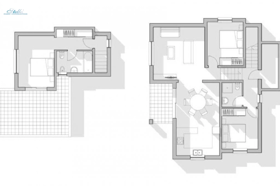 Villa in Pedreguer zu verkaufen, Wohnfläche 125 m², Baujahr 2025, Klimaanlage, Grundstück 725 m², 3 Schlafzimmer, 2 Badezimmer, Pool, ref.: AM-11103DA-2