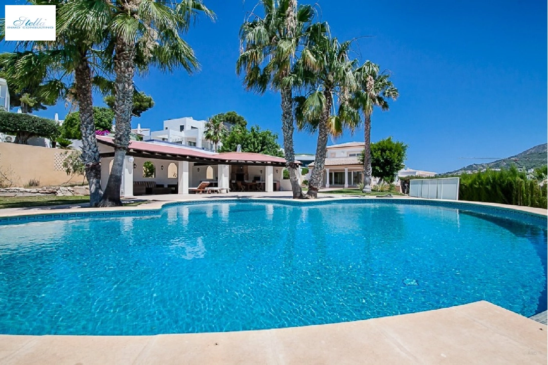 Villa in Moraira zu verkaufen, Wohnfläche 306 m², Baujahr 2012, Klimaanlage, Grundstück 1602 m², 5 Schlafzimmer, 5 Badezimmer, Pool, ref.: AM-11374DA-4