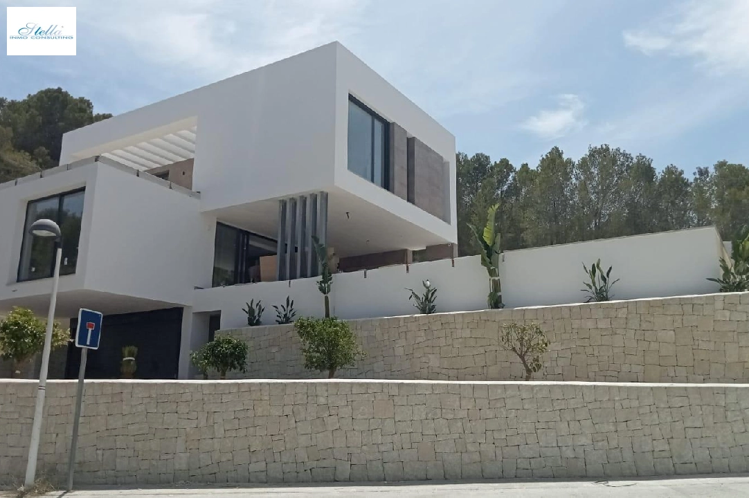 Villa in Moraira zu verkaufen, Wohnfläche 394 m², Baujahr 2020, Klimaanlage, Grundstück 800 m², 4 Schlafzimmer, 3 Badezimmer, Pool, ref.: AM-11509DA-1