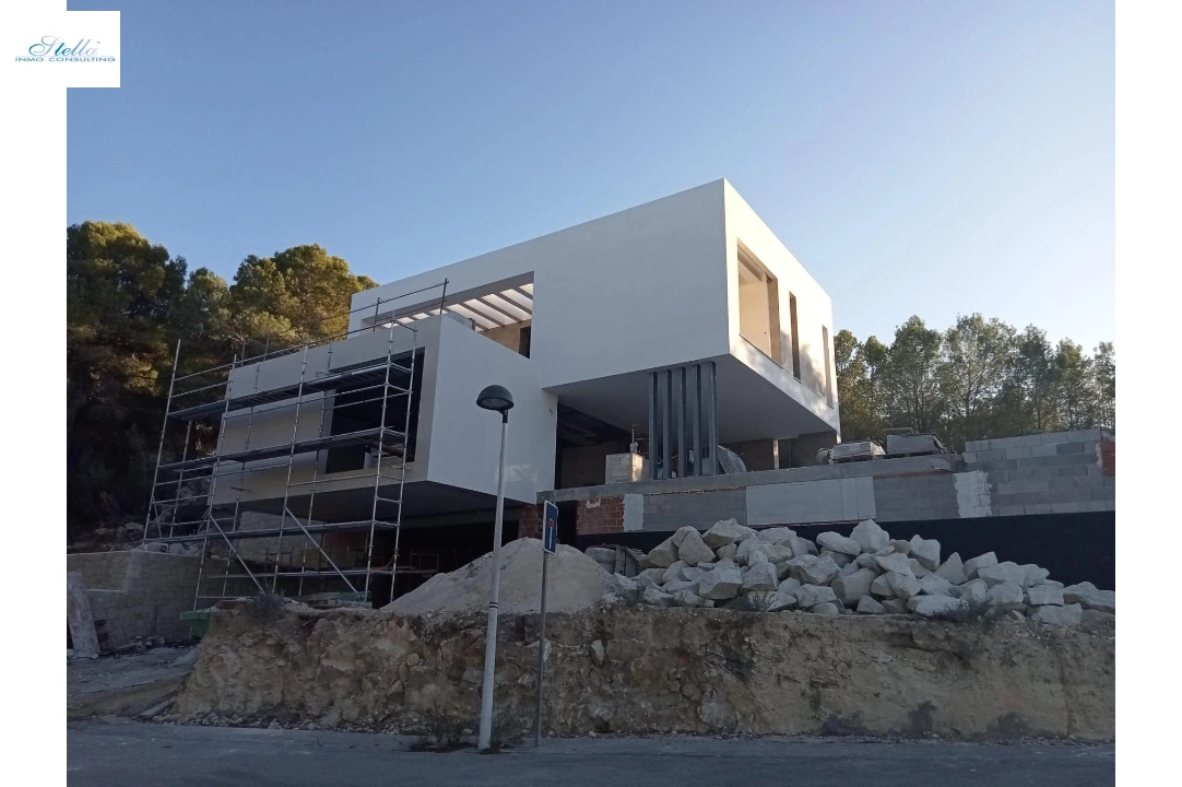 Villa in Moraira zu verkaufen, Wohnfläche 394 m², Baujahr 2020, Klimaanlage, Grundstück 800 m², 4 Schlafzimmer, 3 Badezimmer, Pool, ref.: AM-11509DA-5