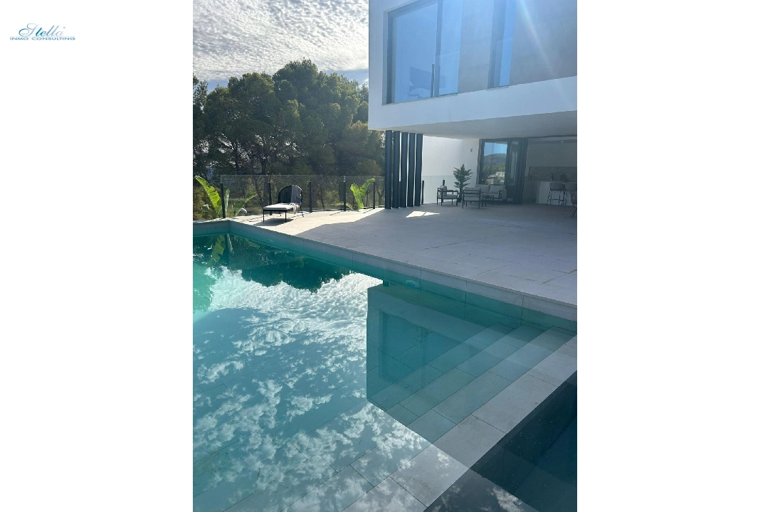 Villa in Moraira zu verkaufen, Wohnfläche 394 m², Baujahr 2020, Klimaanlage, Grundstück 800 m², 4 Schlafzimmer, 3 Badezimmer, Pool, ref.: AM-11509DA-8