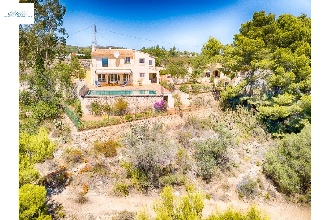 Finca in Benissa zu verkaufen, Wohnfläche 272 m², Baujahr 1999, Klimaanlage, Grundstück 977 m², 4 Schlafzimmer, 3 Badezimmer, Pool, ref.: AM-11522DA-4