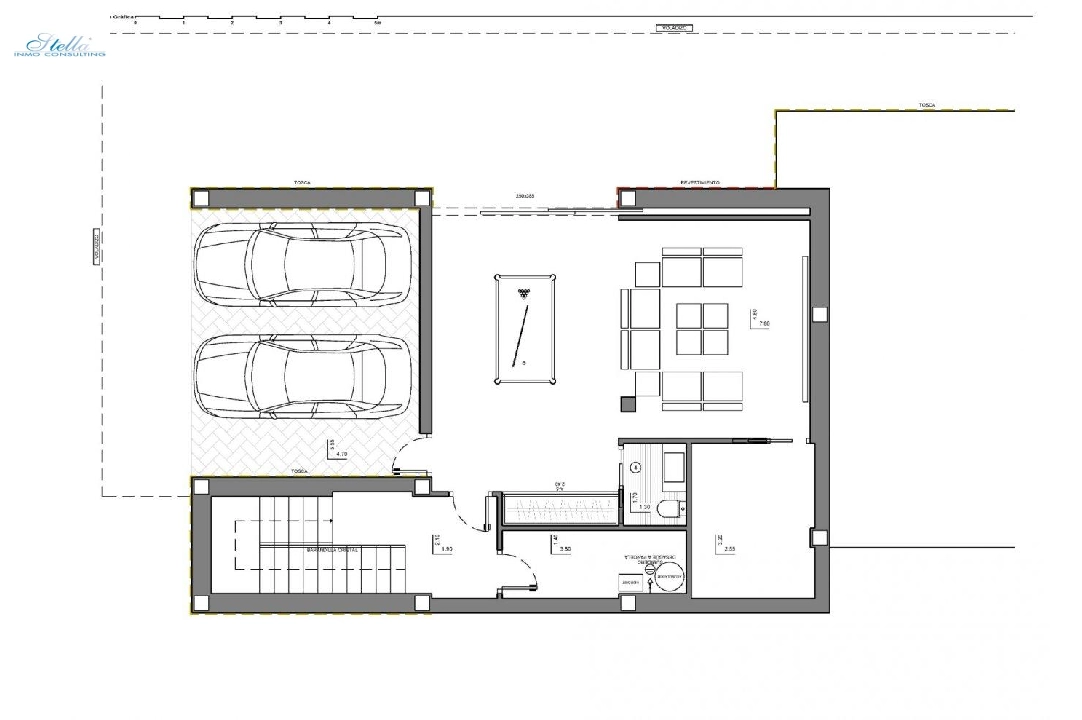 Villa in Benitachell zu verkaufen, Wohnfläche 613 m², Klimaanlage, Grundstück 963 m², 3 Schlafzimmer, 2 Badezimmer, Pool, ref.: AM-11637DA-8