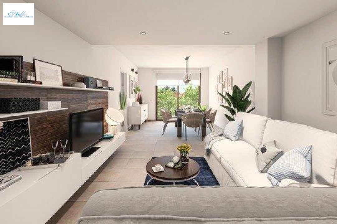 Apartment in Moraira(Centro) zu verkaufen, Wohnfläche 68 m², Baujahr 2021, Klimaanlage, 3 Schlafzimmer, 1 Badezimmer, Pool, ref.: AM-11644DR-3