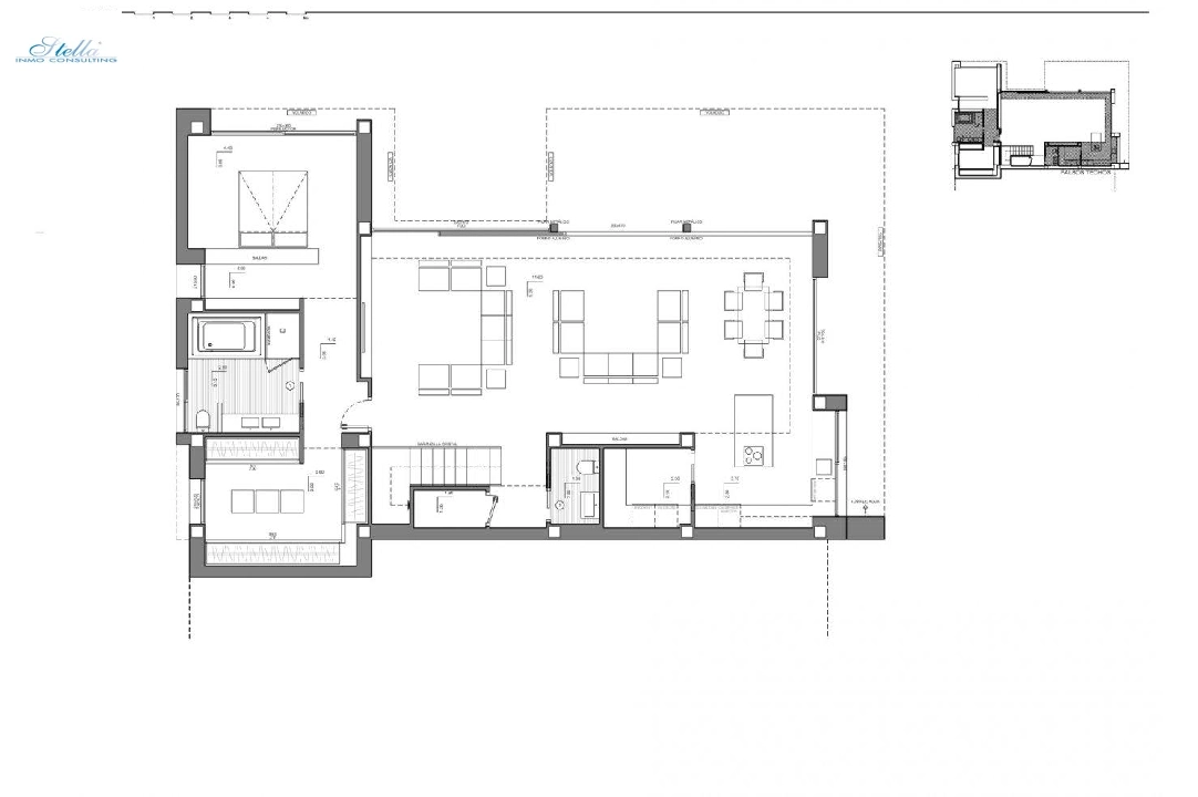 Villa in Benitachell zu verkaufen, Wohnfläche 783 m², Baujahr 2022, Klimaanlage, Grundstück 1087 m², 4 Schlafzimmer, 5 Badezimmer, Pool, ref.: AM-11649DA-9