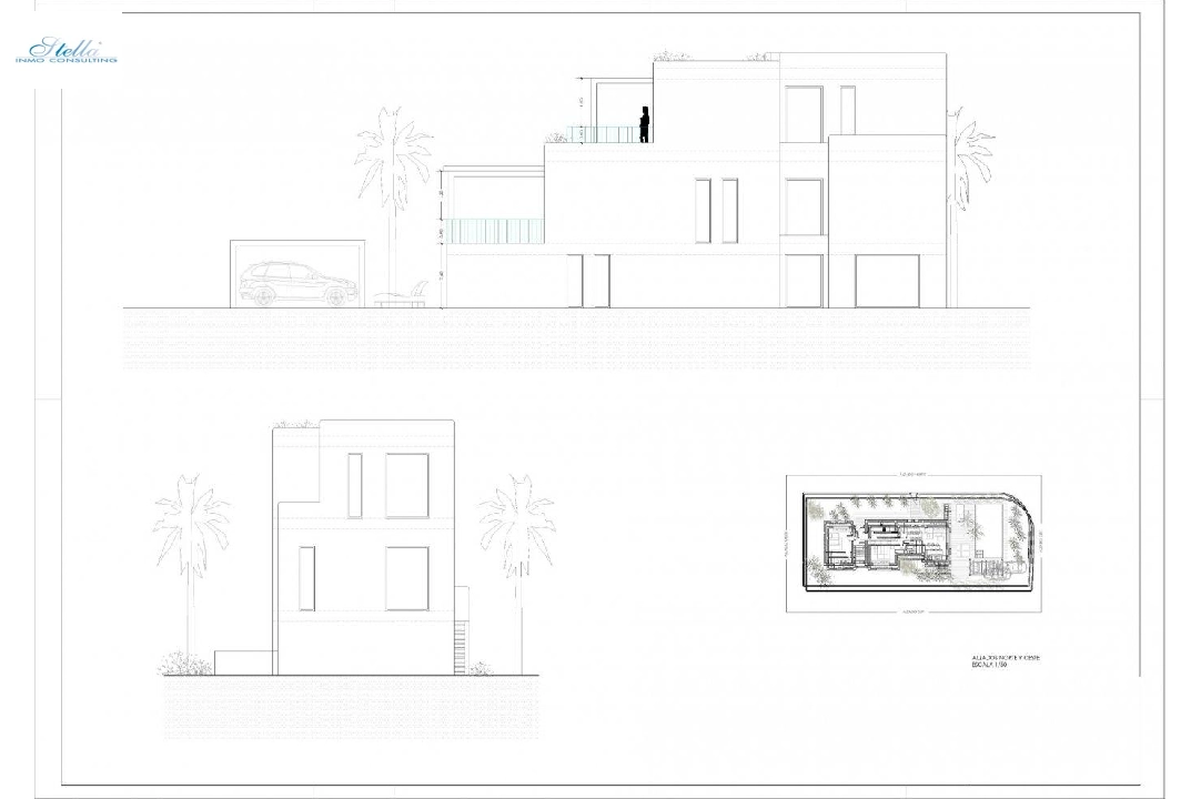 Villa in Oliva zu verkaufen, Wohnfläche 262 m², Baujahr 2022, Klimaanlage, Grundstück 462 m², 4 Schlafzimmer, 5 Badezimmer, Pool, ref.: AM-11592DA-16