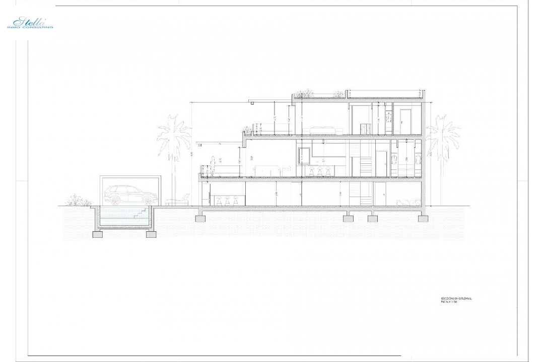 Villa in Oliva zu verkaufen, Wohnfläche 262 m², Baujahr 2022, Klimaanlage, Grundstück 462 m², 4 Schlafzimmer, 5 Badezimmer, Pool, ref.: AM-11592DA-9